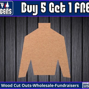 Letrero de madera sin terminar con diseño de camiseta de jockey para colgar en la puerta. Ideal para carreras de caballos de verano. Listo para pintar.