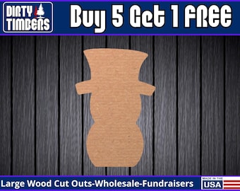 Unfinished, Snowman, Sign, Door, Hanger, DIY, Blank, Wood, Cut, Out, Ready, To, Paint, Custom, Christmas, Winter, Party, DT2147