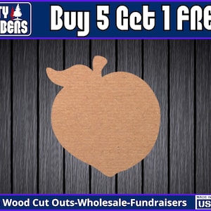 Perzikhout Onvoltooide Houten Bord Deurhanger MDF Verf Leeg Diy Kit Deurhanger Leeg Hout Vorm Uitgesneden Houten Deur Teken DT DT2032