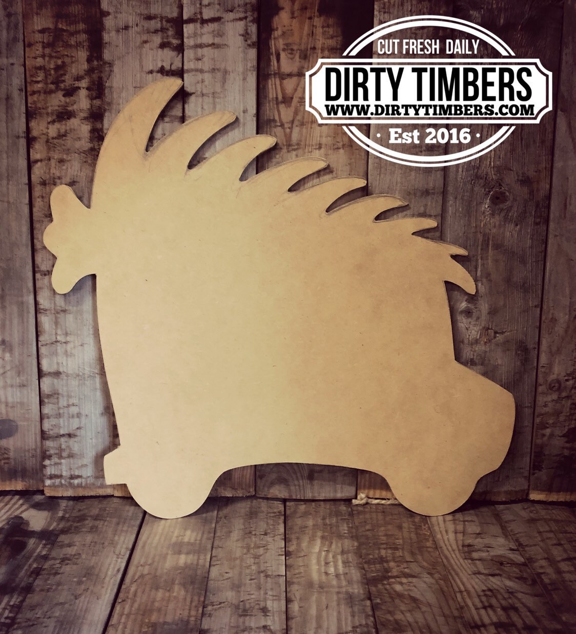 Unfinished Truck Christmas Tree Delivery Truck Decor Door