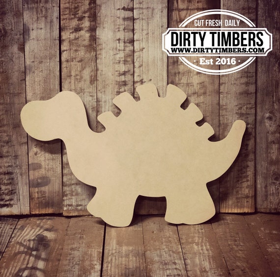 Unfinished Dinosaur Baby Door Hanger Diy Blank Wood Dinosaur Baby Door Hanger Diy