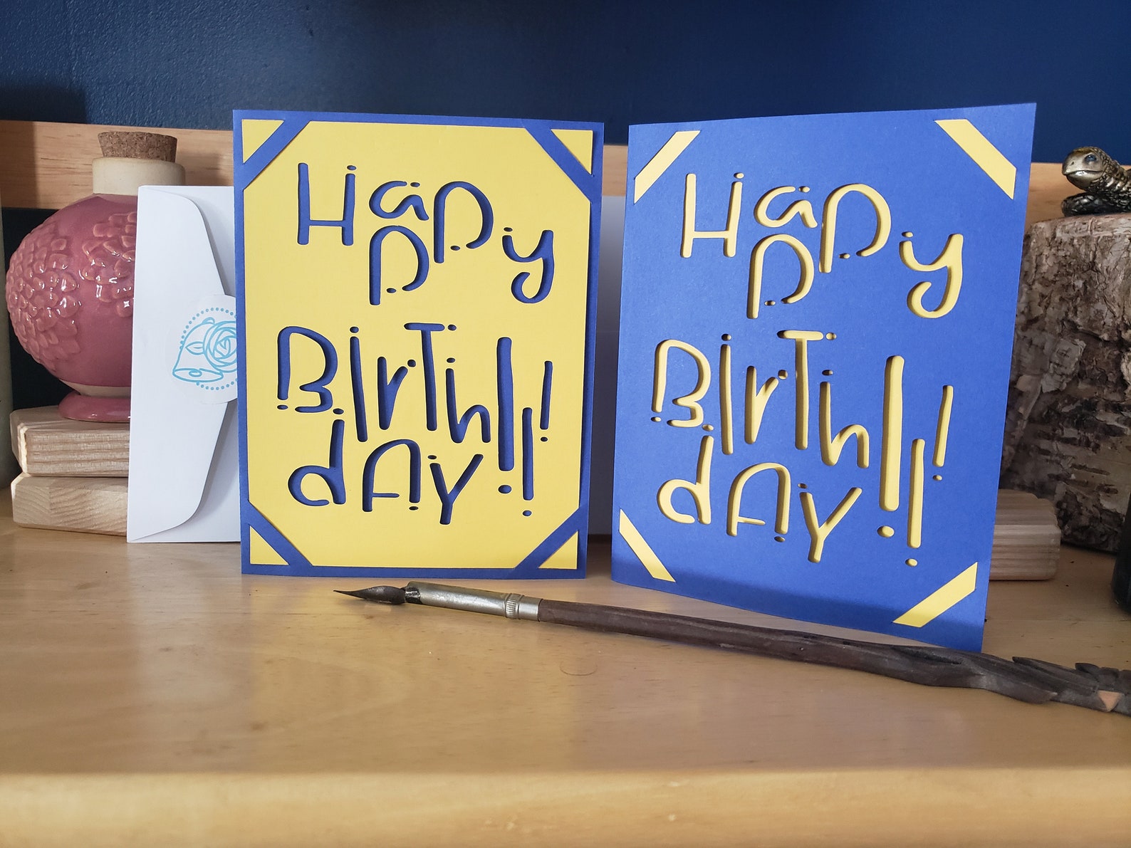 Download Cricut Joy Birthday Card Easy Insert Card Cut File diy | Etsy