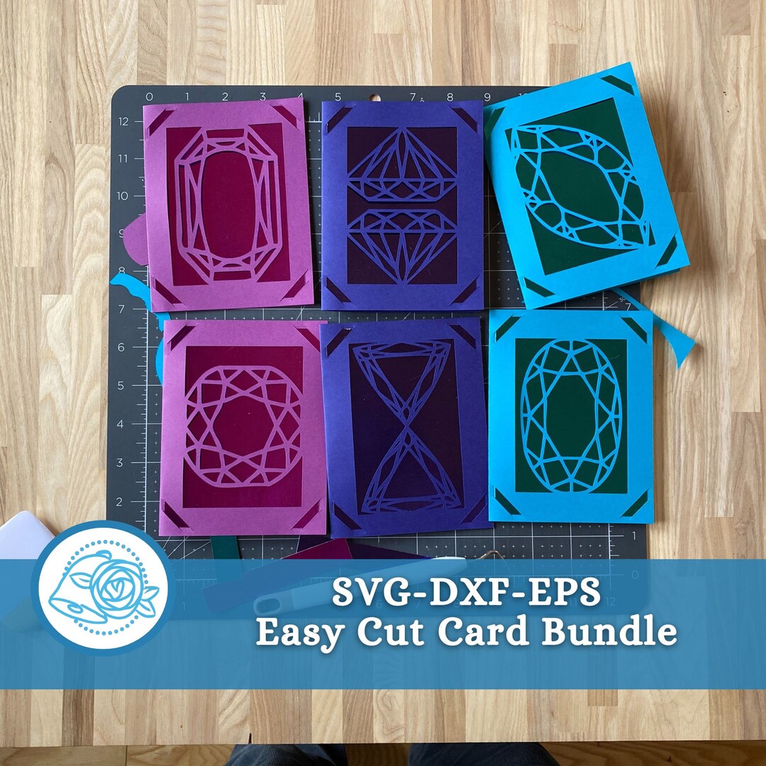 Cricut Joy Card Cut File Bundle Card SVG Variety Pack Etsy