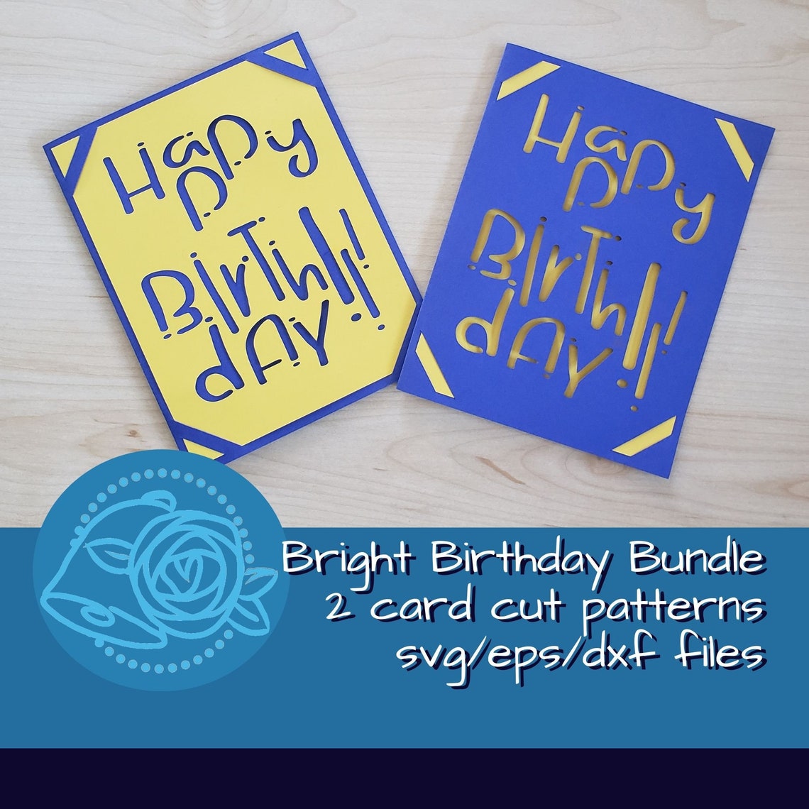 Download Cricut Joy Birthday Card Easy Insert Card Cut File diy | Etsy