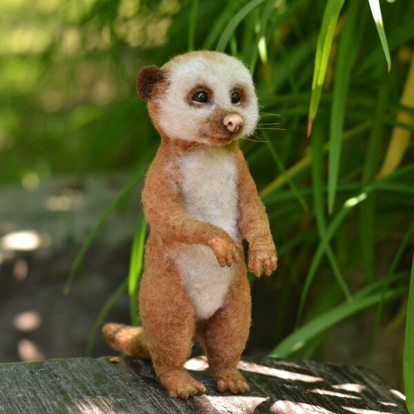 Needle Felt Meerkat Etsy