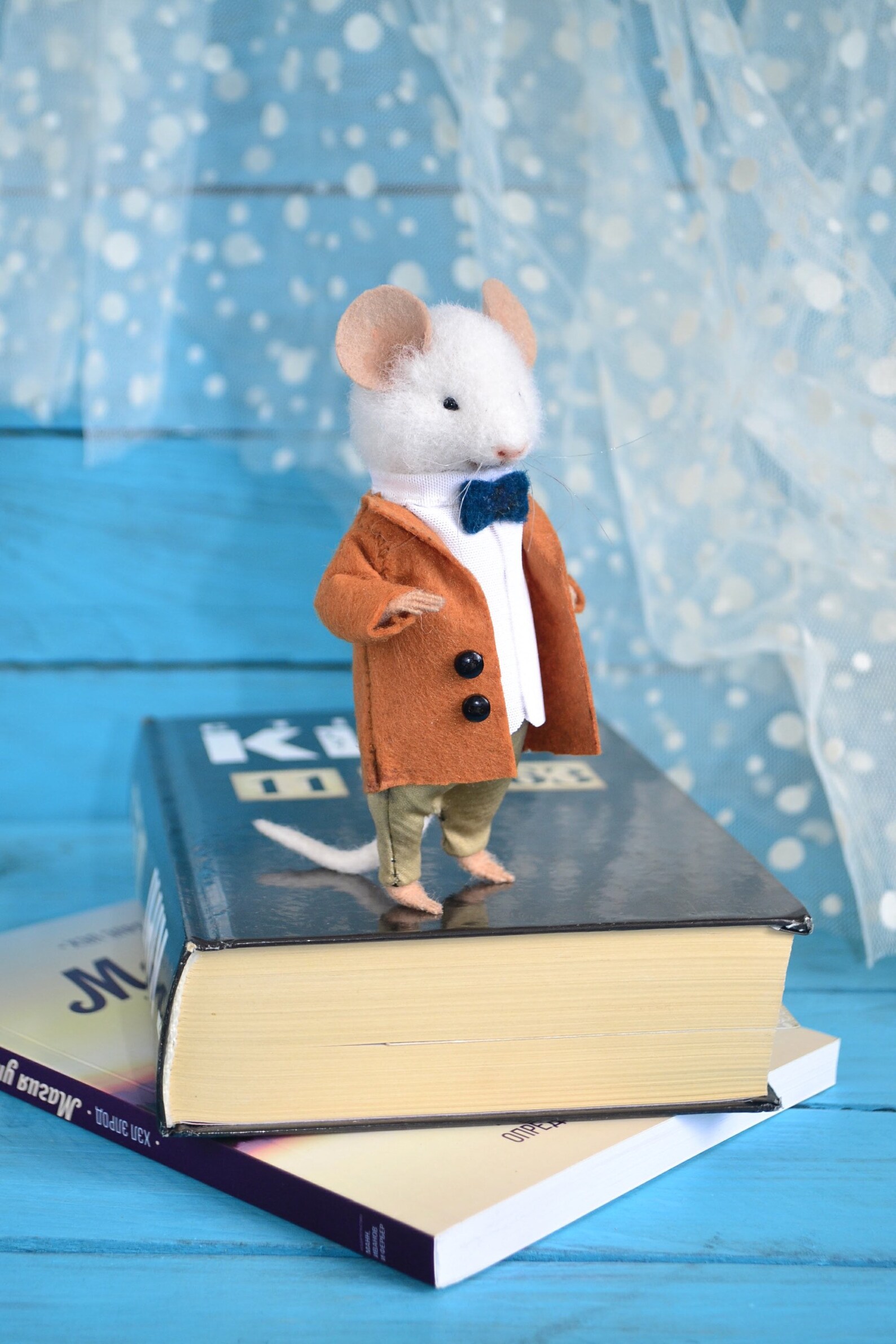 Needle Felted Dormouse MADE TO ORDER Dollhouse Mice Felted Etsy