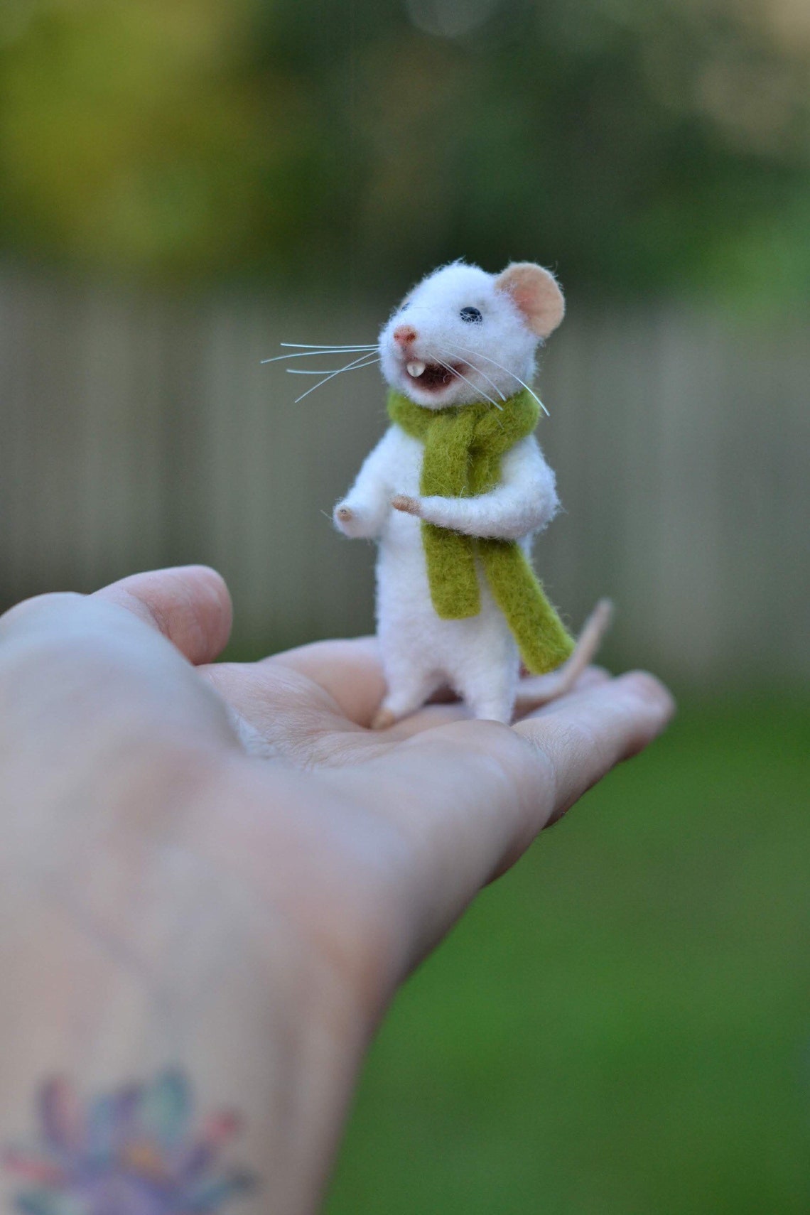 Needle felted mice Dollhouse family scale 112 miniature Wool Etsy