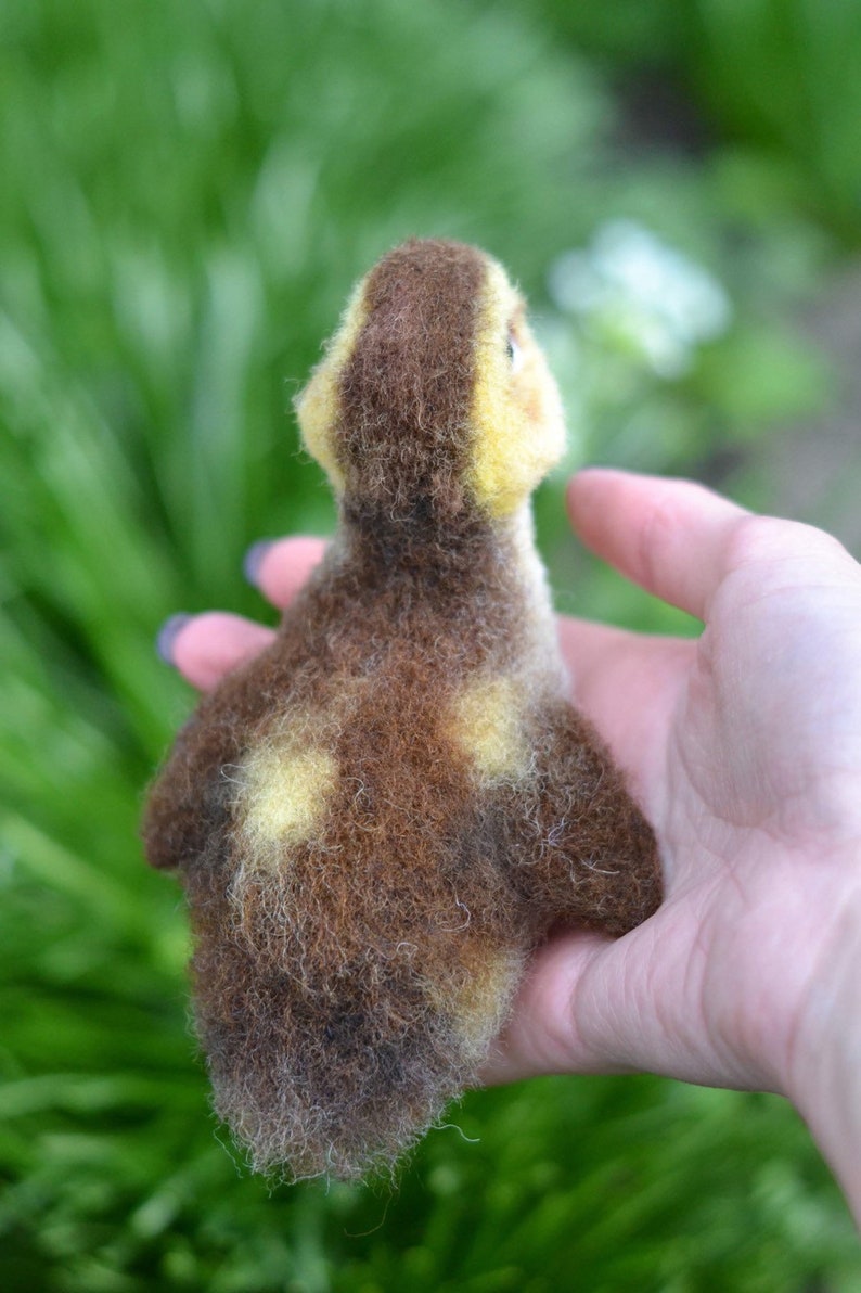Realistic Duckling Needle felted animal Felt animals Wool felt Etsy