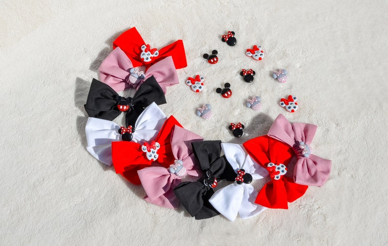 Black Mickey Mouse Bow
