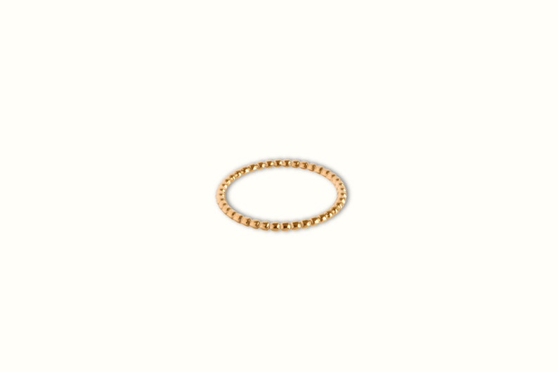 Thin Gold Band 18k • Ring Delicate Simple Stackable • tiny Gold Dainty • Minimalistic Thin Gold Band • Dainty 18k Ring • Dainty Minimalistic