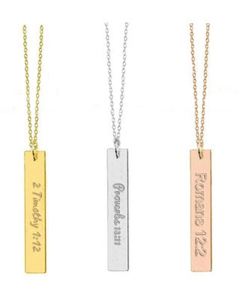 Name Personalized Bar Necklace Custom Name Graduation gift Women Name Necklace Name Plate Necklace Initial Necklace Gold Bar Necklace