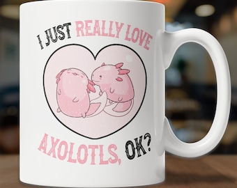 Just Floating Axolotl Mug – Amphisbaena Exotics