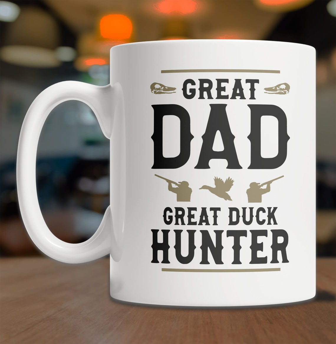 Duck Hunting Mug Duck Hunter Dad Gift Idea Duck Hunting Etsy Nederland