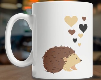 Proud Hedgehog Mom Mug Cute Hedgehog Mug Pet Hedgehog Mug Hedgehog Family Coffee 