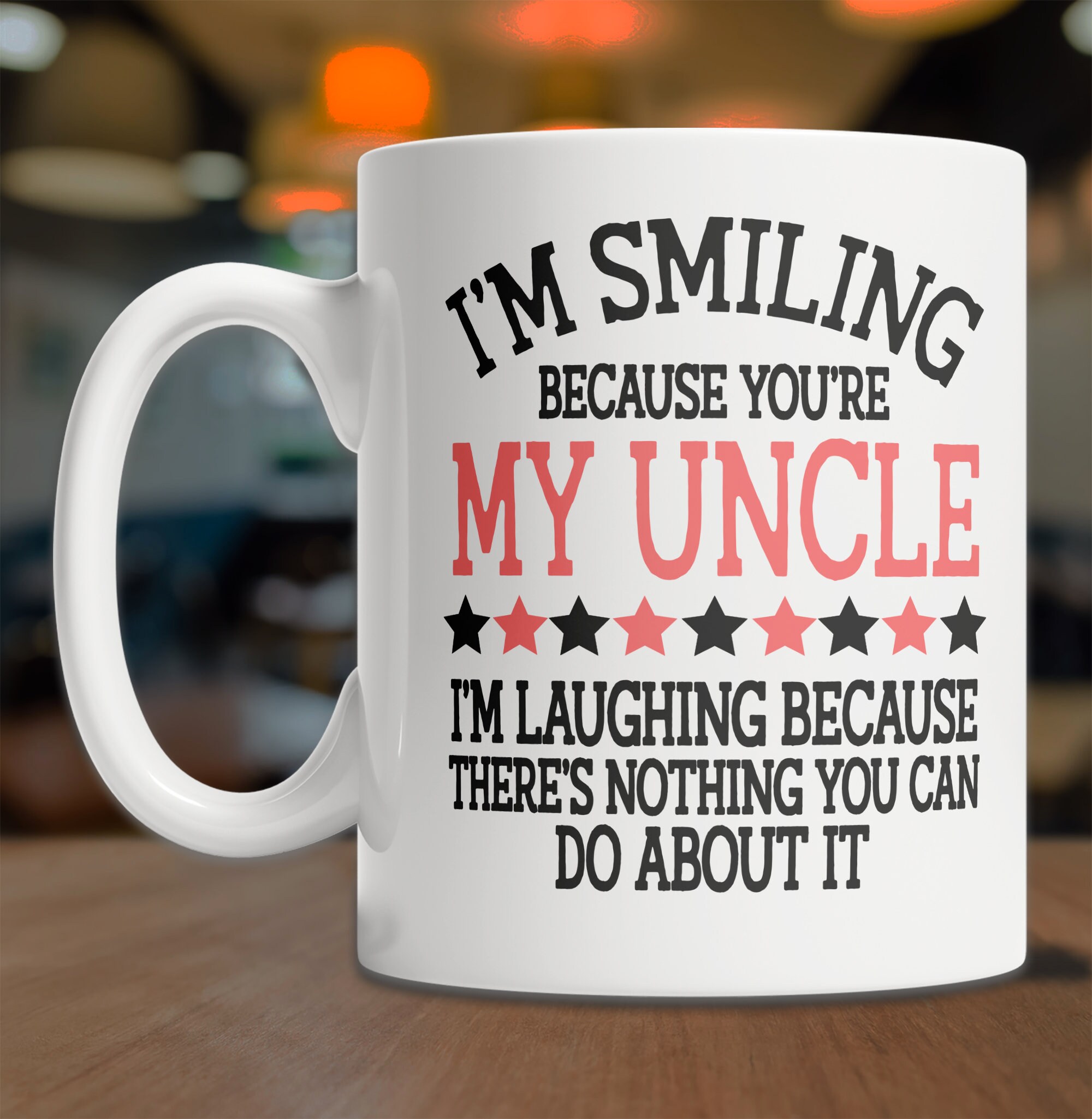 Father's Day Gift for Uncle Gift Mug for Uncle Cute Etsy