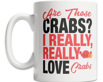 For Mugs/Glasses/Cups 80mm Coasters 4 Pack Keep Calm and Love Crabs - Gift/Present