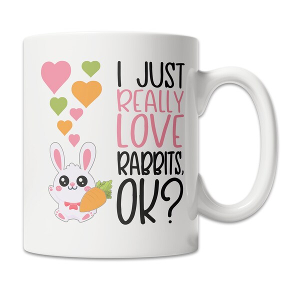 Kawaii Bunny Year of Rabbit Cute Coffee Mug