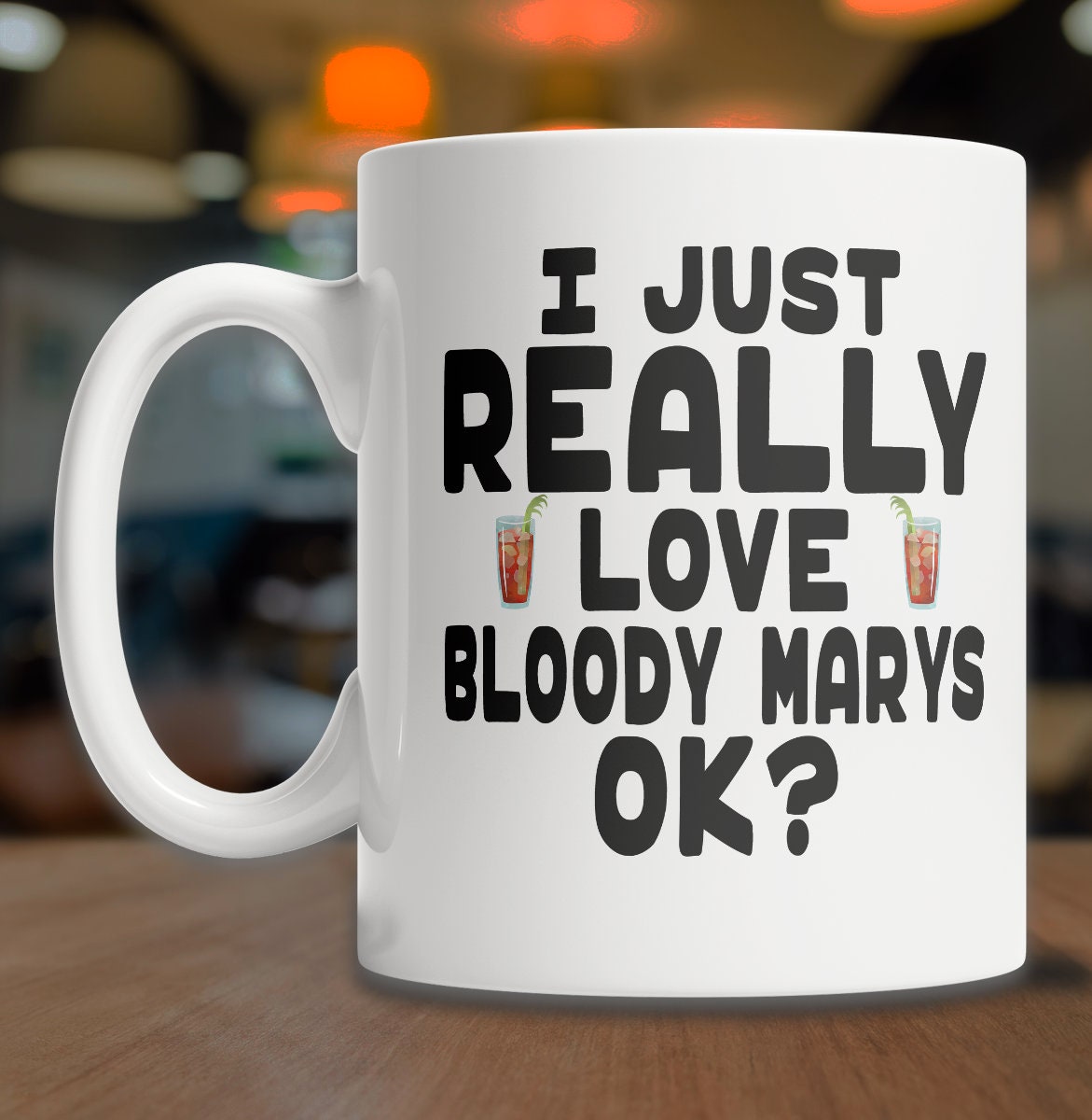 This is Probably Bloody Mary Coffee Mug - Bloody Mary Lover Gift