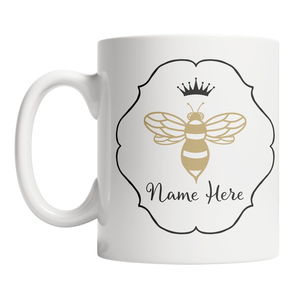 thumbnail image 2 of Personalised Queen Bee Mug - Just The Right Gift UK 2 of 11