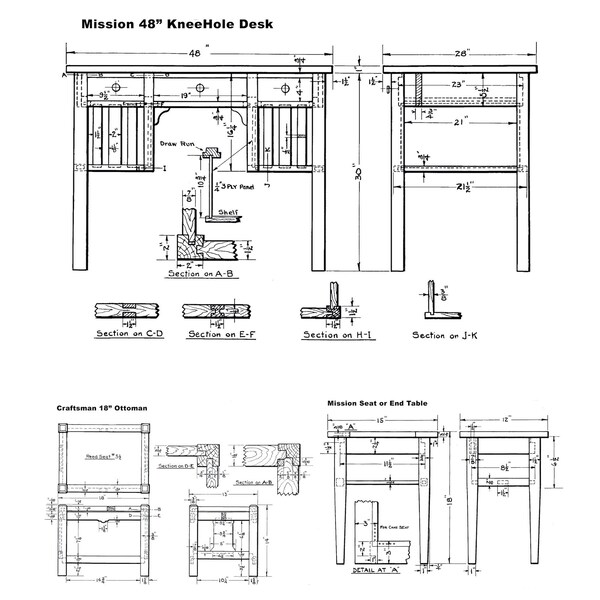 Mission Furniture - Etsy