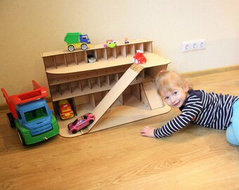 childrens wooden garage