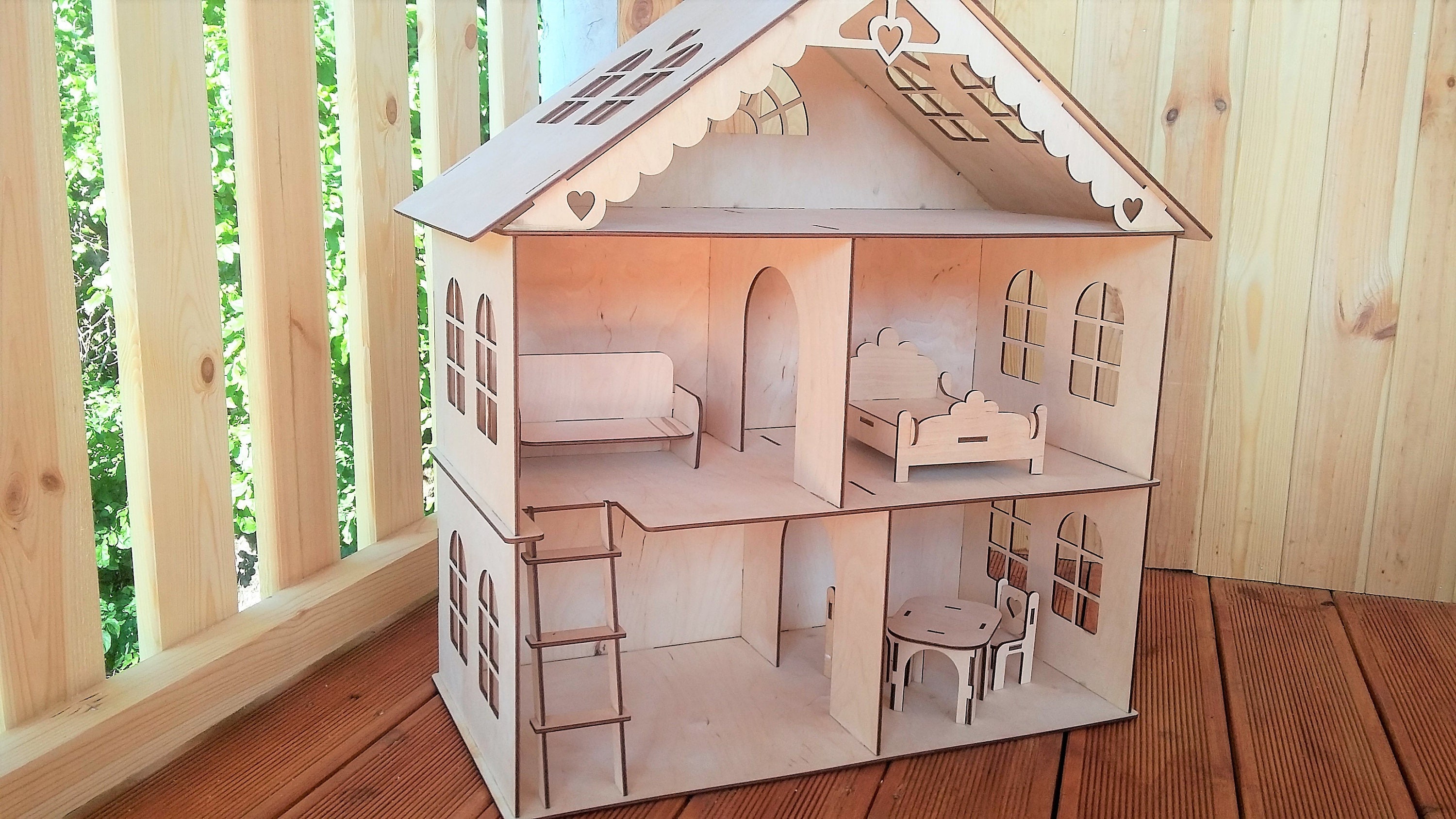 DIY Wooden Dollhouse Casa Miniature With Furniture Kit Chinese Movie Scene Doll  Houses Assemble Toy for Children Christmas Gift