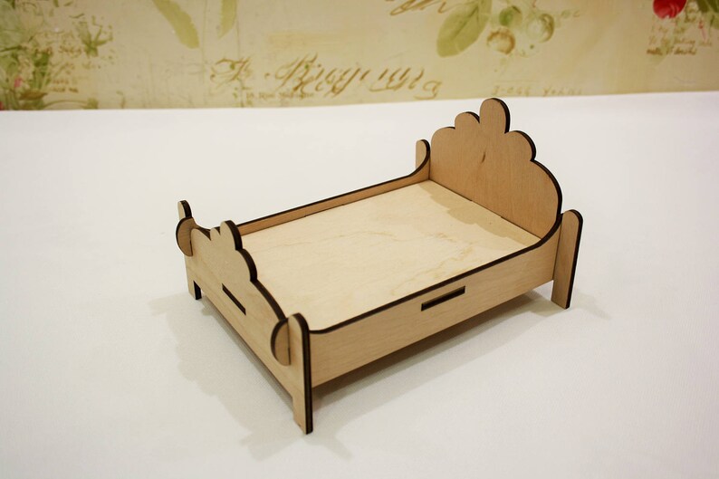 Wooden Furniture Kit for Doll's House Set of Furniture Etsy