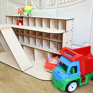 wooden truck car storage