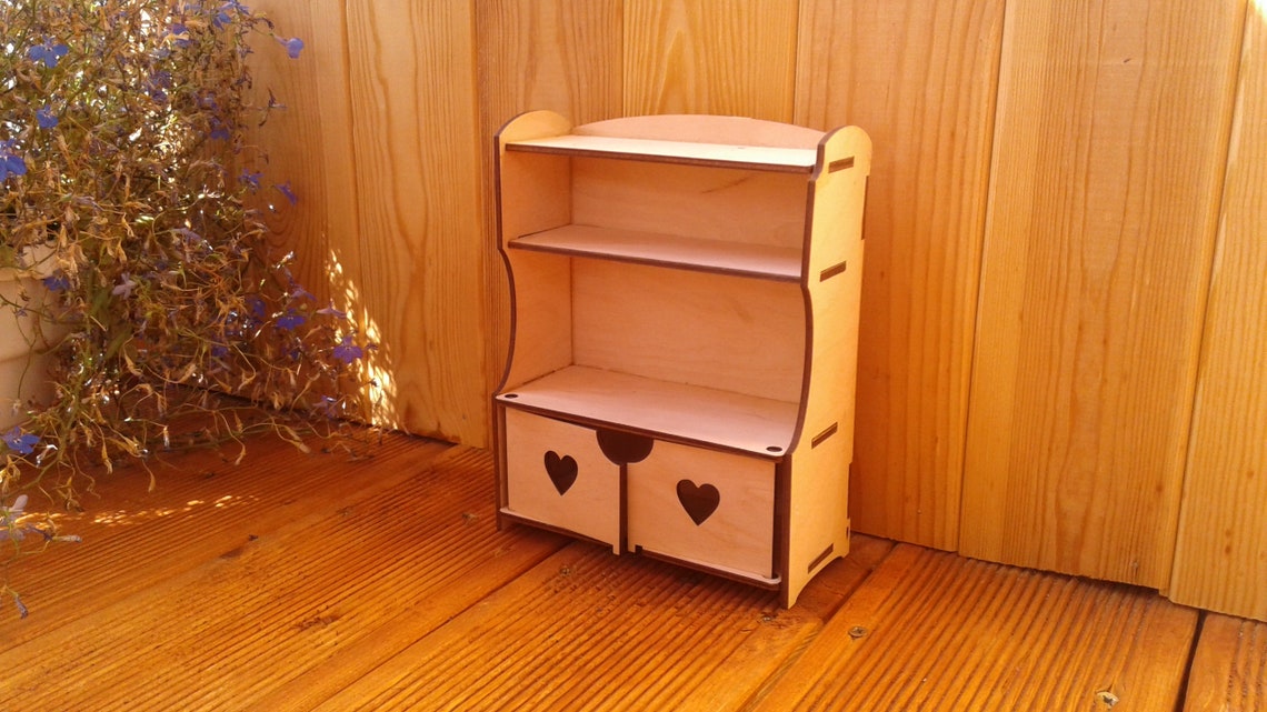 Doll Clothes Wardrobe Bedroom Closet Toy Dollhouse | Etsy