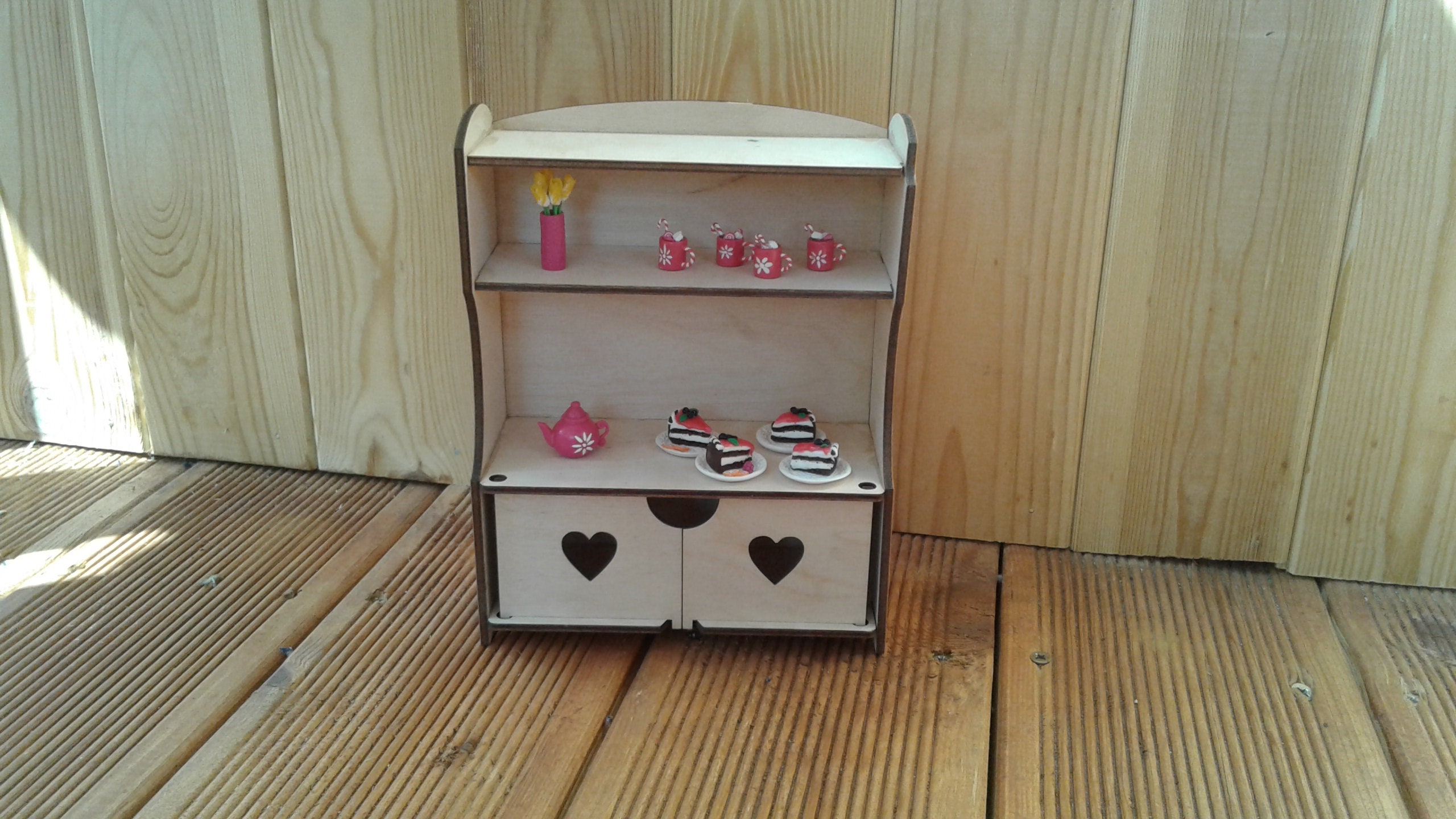 Doll Clothes Wardrobe, Bedroom Closet , Toy Dollhouse Furniture, Dolls