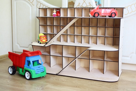 toy car shelf