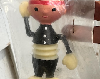Midcentury Barum plastic figure by Czechlovakian designer Libuše Niklovà