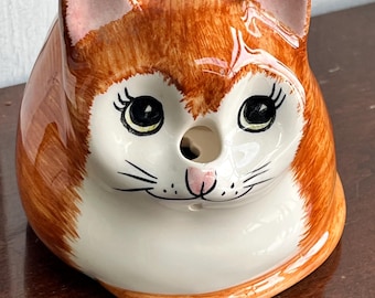 Vintage Babbacombe Pottery Ginger Cat String Holder – Philip Laureston Mark