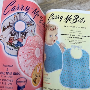 Vintage amerikanische Werbung Großhandel Buch von Baby Taschen / Accessoires plus Muster