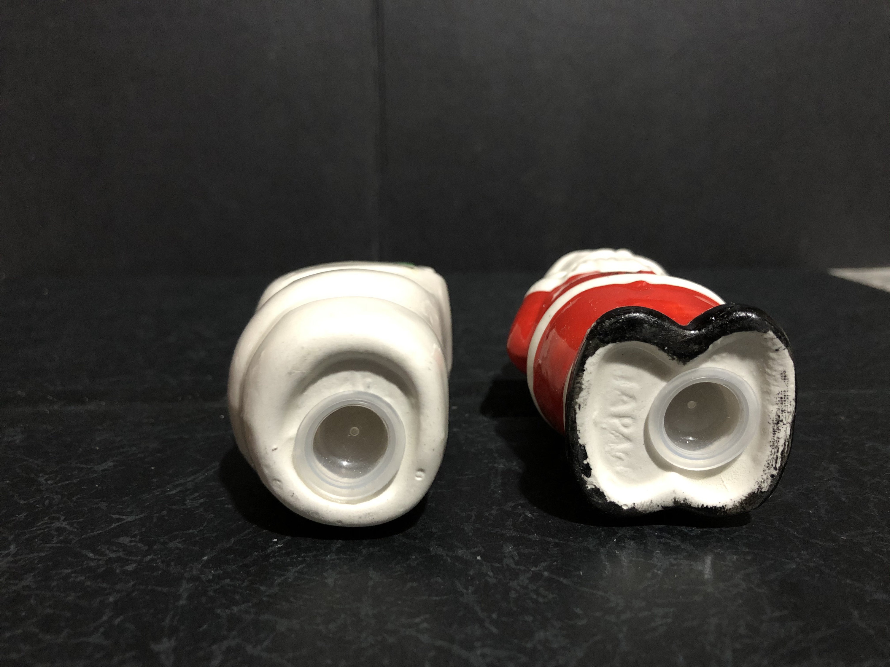 Salt and Pepper Shaker Set Santas Packages for Woolworth in Etsy