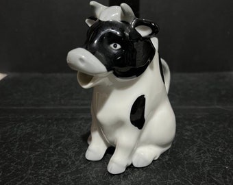 Sitting Cow Creamer by Henriksen Imports Japan
