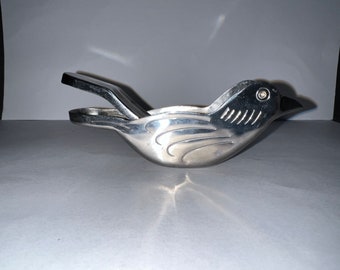 Vintage Stainless Steel Bird Lemon Or Lime Squeezer Unmarked