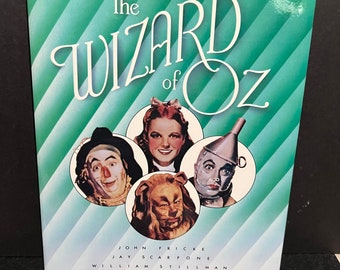 Wizard of Oz Movie Book 50th Anniversary 1989