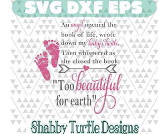 Download Too Beautiful For Earth Svg Etsy