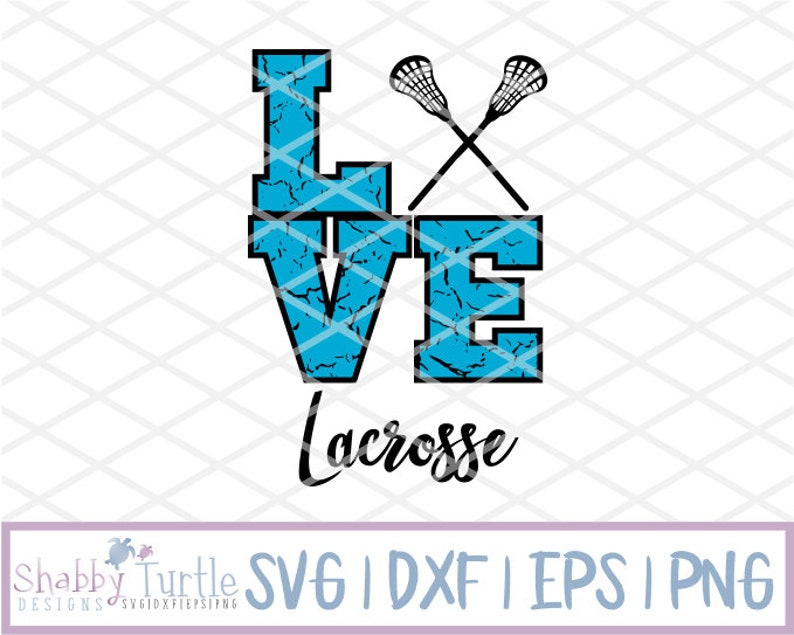 Love Lacrosse SVG DXF EPS Cutting File Cricut Cut File | Etsy