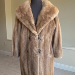 Vintage Mink Fur EMBA the American Mink Autumn Haze Natural