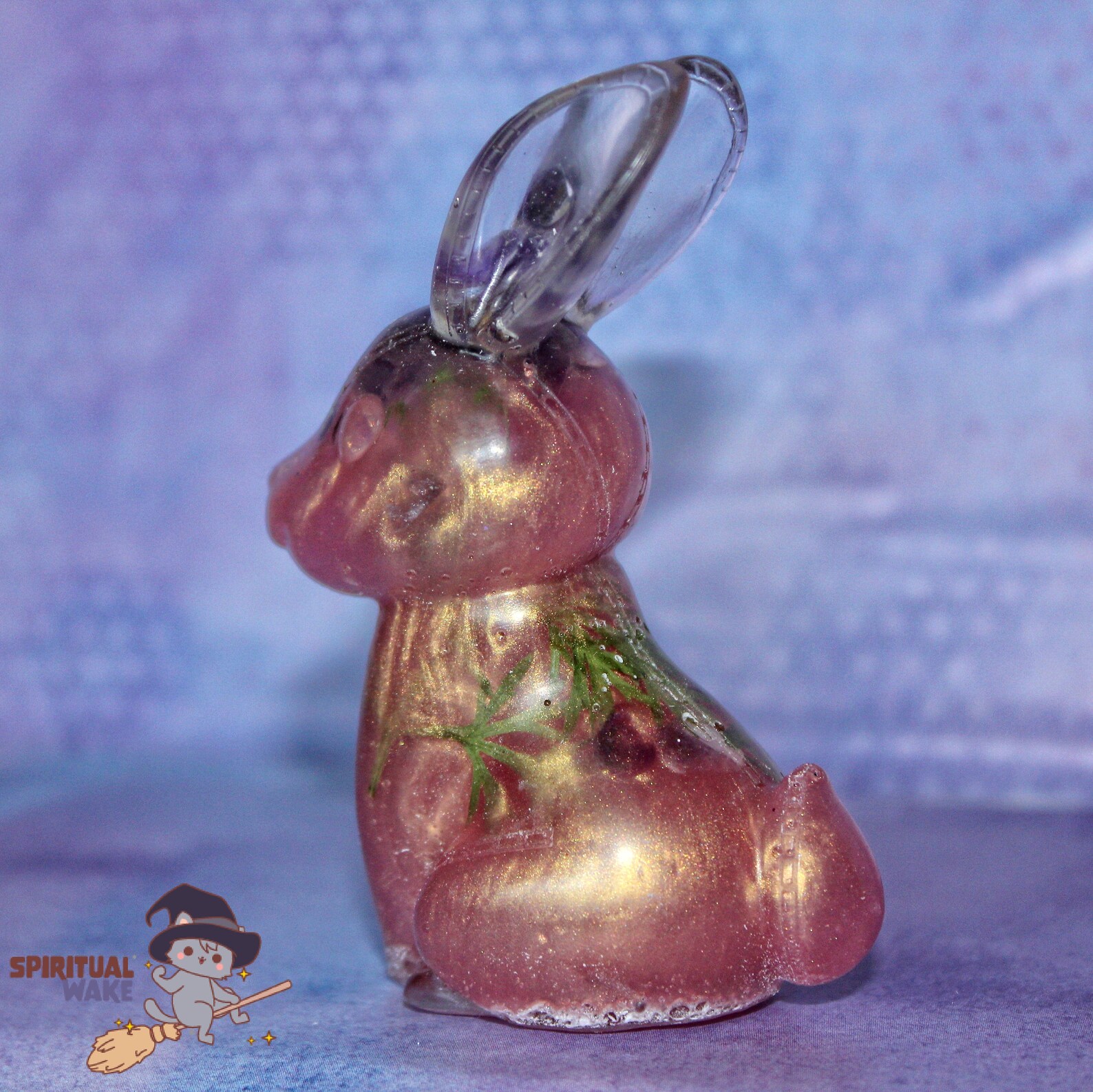 Amethyst Crystal Bunny Resin Bunny Rabbit Crystal Crystal | Etsy