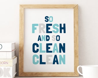 Kids Bathroom Art Etsy