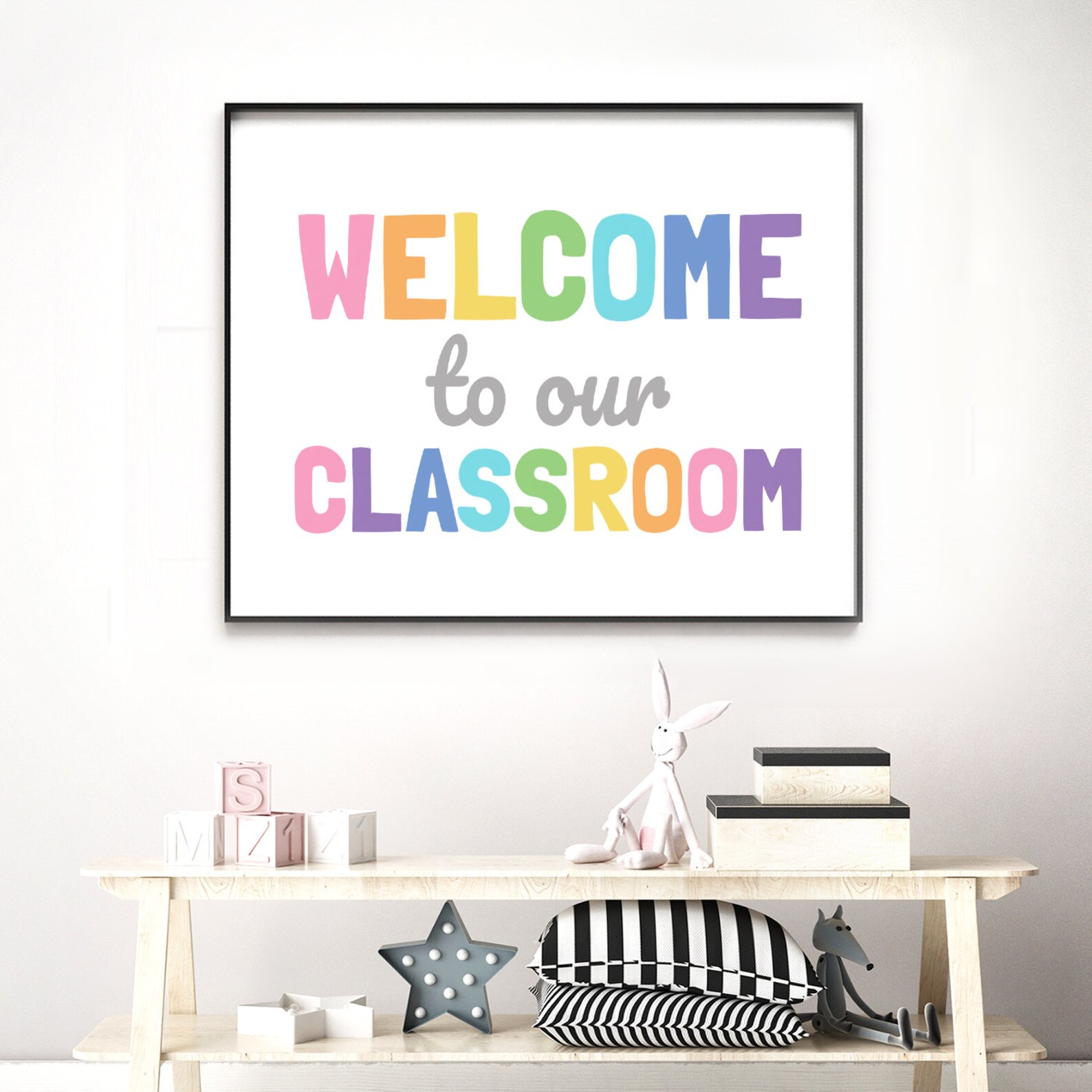 To Our Classroom Printable Art Home Classroom Sign Etsy