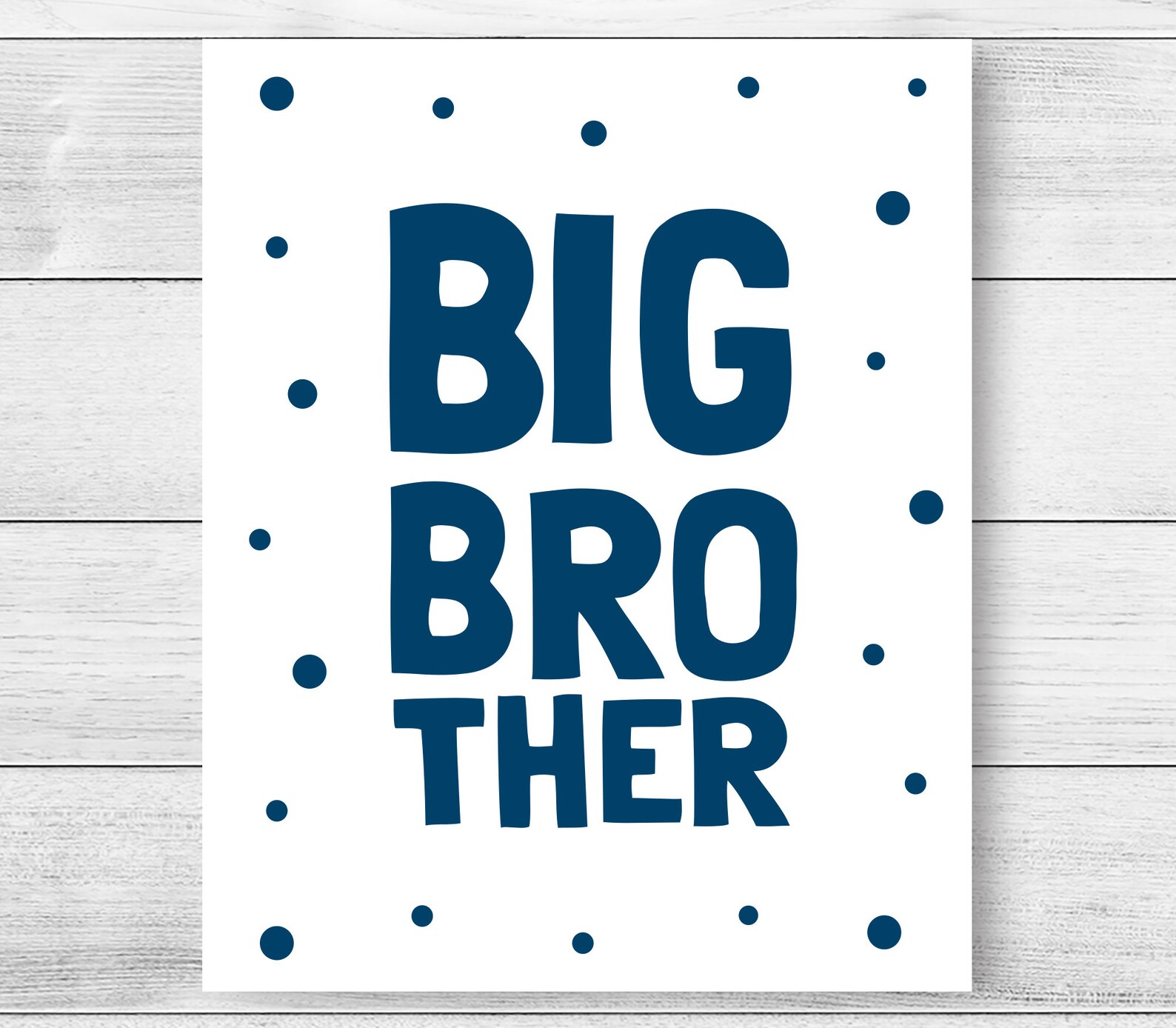 Big Brother Little Sister Printable Art Set of 2 Wall Art - Etsy