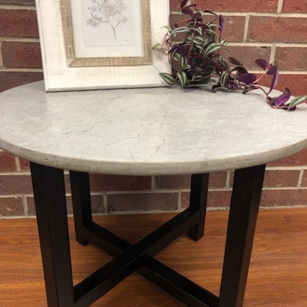 Concrete Table - Etsy