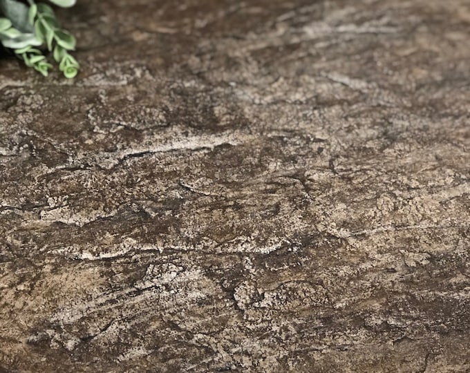Stone Textured Concrete Lazy Susan - Fieldstone