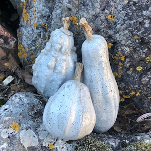 Handcrafted Concrete Gourds