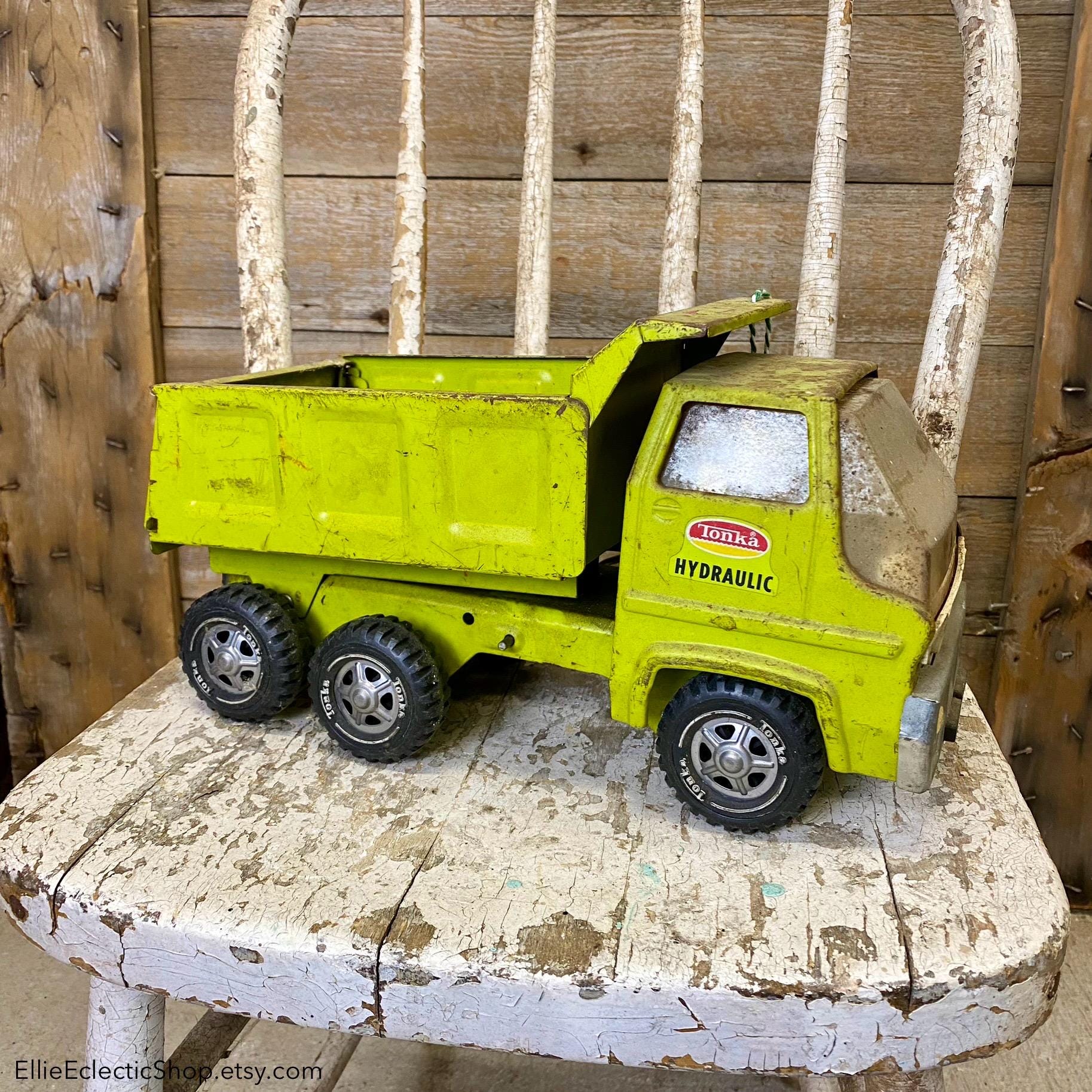 Vintage Tonka Truck With Box - Etsy