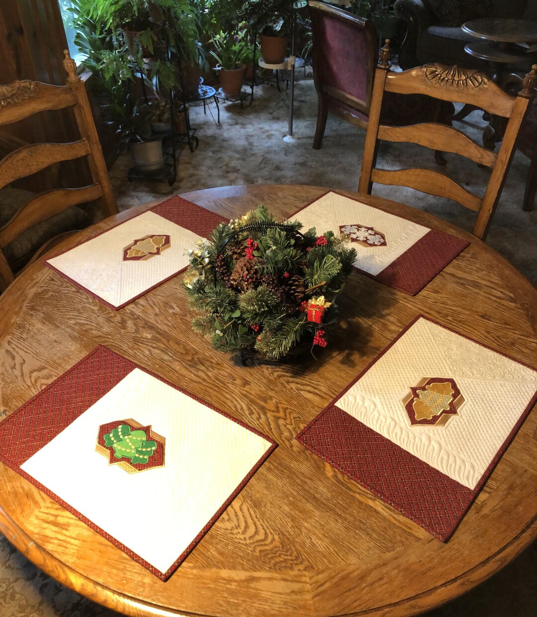 PLACEMATS 4 PIECE SET NIGHT WAITING FOR DAY